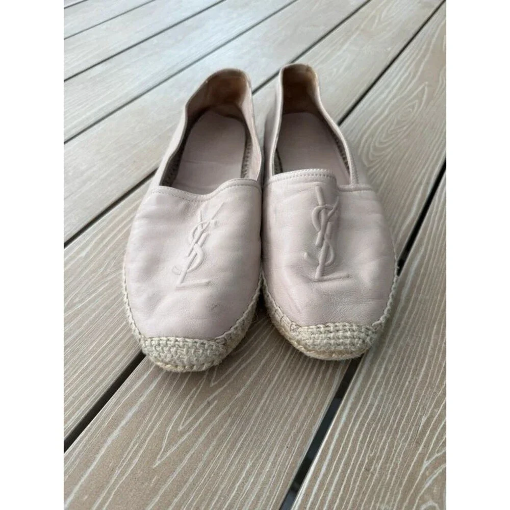 YSL espadrilles size US7/EU38